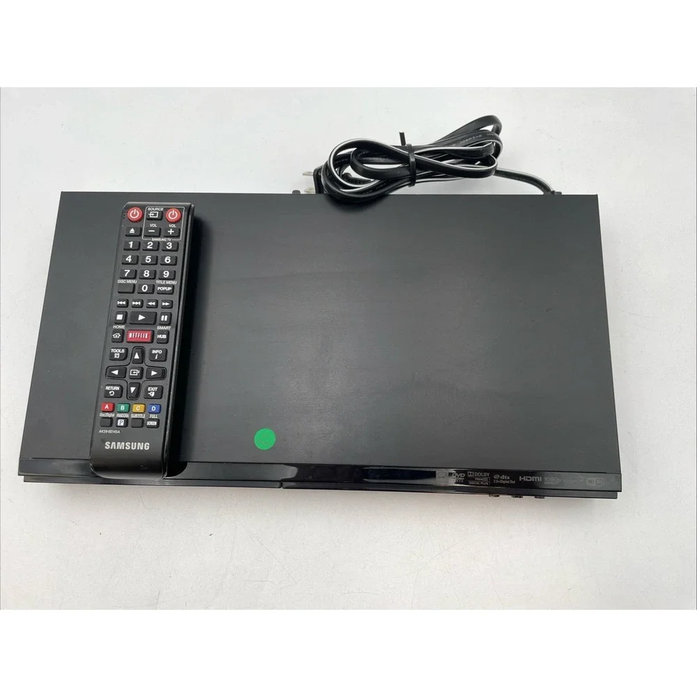 SAMSUNG BD-EM57C/ZA BLu-Ray DVD Player Built-in Wireless Streaming w/Remote Test